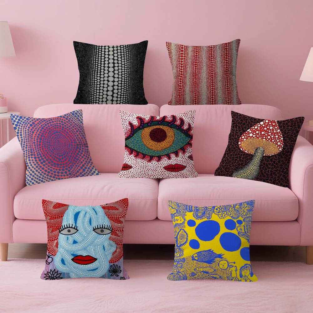 Japanese Home Textiles - Funda de almohada personalizada japonesa Yayoi