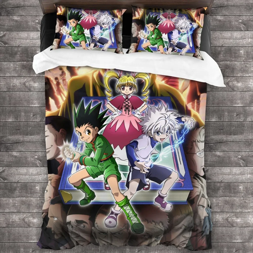 Japanese Home Textiles - Juego de cama de Anime Hunter