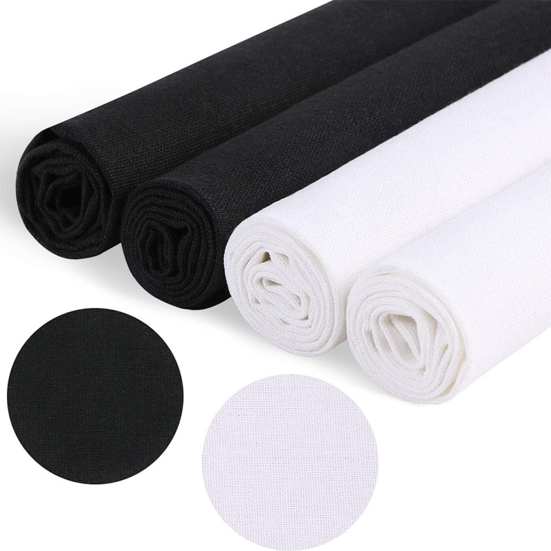 Home Textiles Products - 4 piezas de tela de lino,