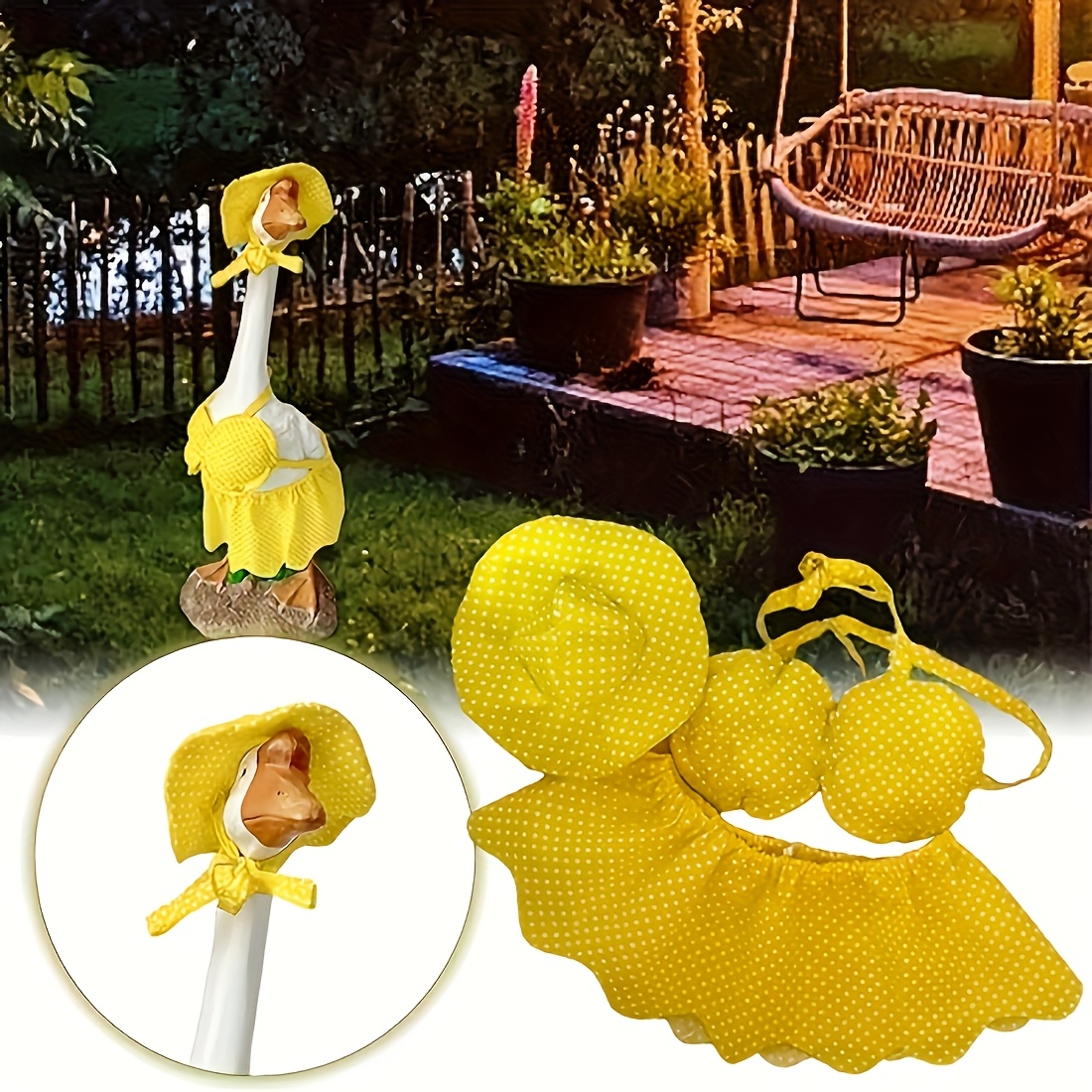 Traje de ganso de 23 pulgadas, - Home Textiles Products reseña y precio