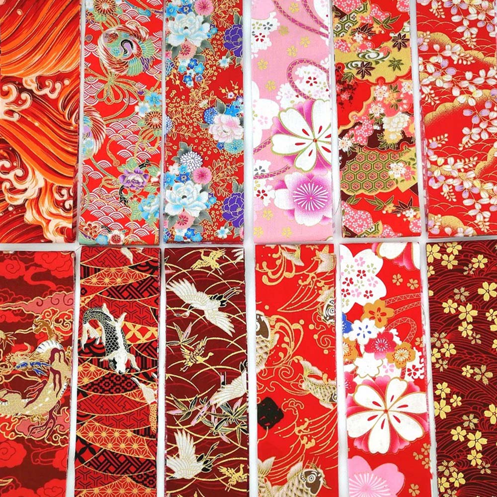 Tela de tiras japonesas 100% a - Japanese Home Textiles reseña y precio