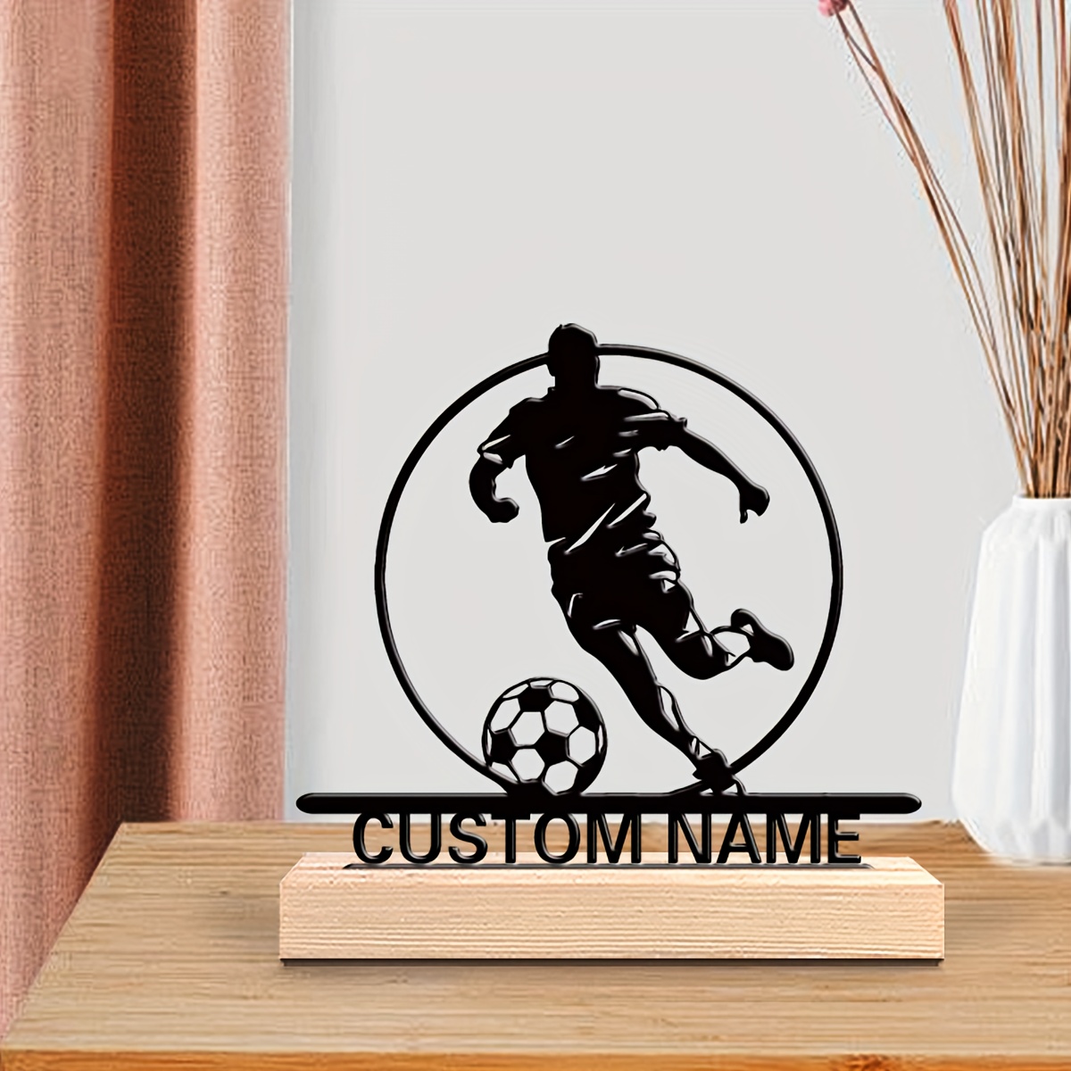 Estatua Metálica Personalizada - Home Textiles Products reseña y precio