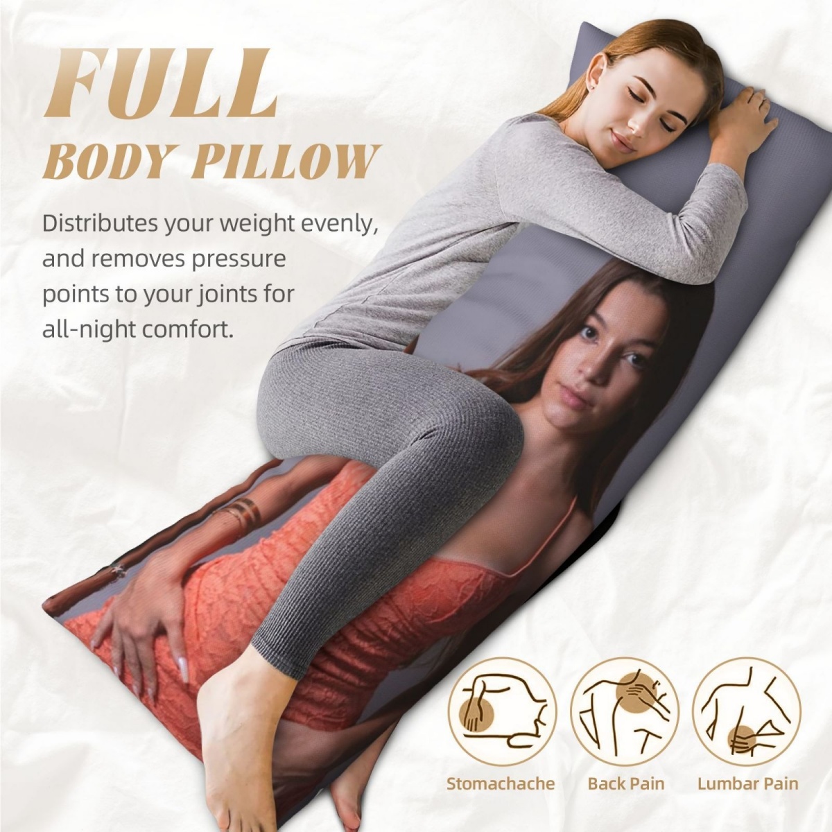 1 funda de almohada personaliz - Home Textiles reseña y precio