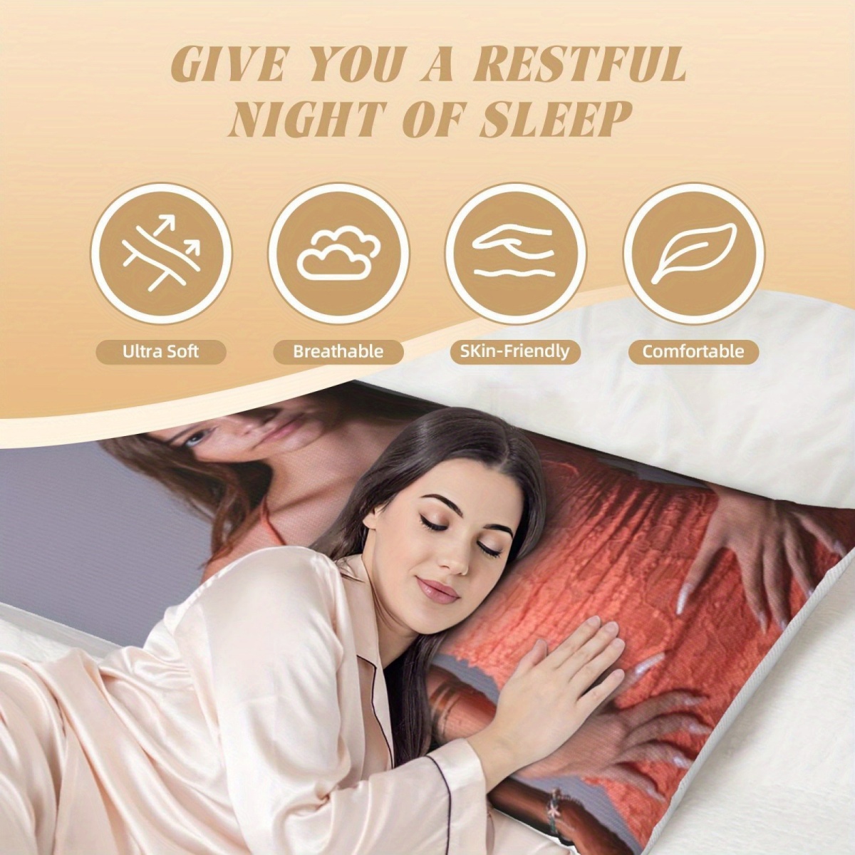 1 funda de almohada personaliz - Home Textiles reseña y precio